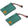 Hisewen 2 Batterie di Ricambio VFAD per Tomtom Navigatore GPS 4FL50, 4FL60, G...