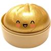 Generisch Glitter Dumpling Squishy, Gigante Squishy Ravioli per Adulti e Bambini, Giocattolo Antistress Con Vaporiera, Morbida Pallina Antistress, Palla per ufficio, scuola e viaggi