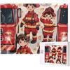 kkvhhyuo Puzzle da 500 pezzi con stampa di bambini e ragazze in pompieri, per adulti, puzzle colorati per la decorazione della casa, regali per la famiglia, perfetto per serate di gioco