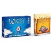 Wackygames Wacky Party Pack - Gioco Base Wacky + Espansione Alcolica Wacky Drink | Drinking Game e Party Game di Carte | Gioco da Tavolo per Feste, Serate e Amici | età 18+, 4-10 Giocatori | in Italiano