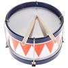 Generico Giocattolo musicale a tamburo per bambini strumento percussione con e cinturino regolabile regalo sviluppare il senso ritmico