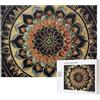 kkvhhyuo Puzzle con stampa mandala, 500 pezzi, per adulti, puzzle colorati per la decorazione della casa, idea regalo per la famiglia, perfetto per serate di gioco