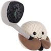 Apricot Lamb Palla da golf sportiva, peluche bianco, 13 cm