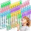 MZJAUVF 60xBolle di Sapone, Colori Bolles Sapones, Bolle di Sapone Matrimonio, Bolle di Sapone Bambini, Bolles di Sapone Gadget Compleanno Bambini per Matrimonio, Compleanno, Battesimo