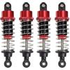 Generic Ammortizzatore Rc Per MJX Per Hyper Go 16210 16209 16208 1/16 Ammortizzatori Idraulici Anteriori Posteriori 16500R 16510R Ricambi Auto Telecomandate(16500R,4PCS)