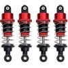 Generic Ammortizzatore Rc Per MJX Per Hyper Go 16210 16209 16208 1/16 Ammortizzatori Idraulici Anteriori Posteriori 16500R 16510R Ricambi Auto Telecomandate(16510R,4PCS)