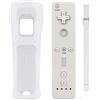 Kuyotine Wii Controllers,Wireless Controller for Nintendo Wii, Wii U Video Game Gamepads, Replaceable Remote Game Controller with Silicone Case and Wrist Strap (White)