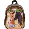 Derform PL11KO24, Zaino per la scuola 11 Horses 24, Multicolor