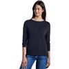 Street One Maglione da Donna Morbido, Blu Profondo, 42