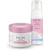 Lycia, Burro Struccante Idratante, con Burro di Karitè e Olio di Mandorle Dolci+ Lycia, Mousse Detergente Viso, Occhi e Labbra, Formula Delicata per Pelli Sensibili