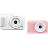 BJdfgE Fotocamera digitale 4K 44 Megapixel Fotografia ad alta definizione CCD Selfie da viaggio Studenti entry-level Campus Camera(Black)
