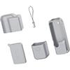 CAZSTYK Set protettivo per Pocket 4 con copriobiettivo antigraffio e copertura antiscivolo in gomma antiurto