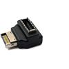 System-S Adattatore USB 3.1 tipo E femmina a maschio adattatore in nero