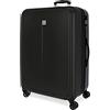 ROLL ROAD Cambogia Valigia media nera 48 x 68 x 27 cm Rigida ABS Chiusura a combinazione laterale 72 L 3,8 kg 4 ruote doppie