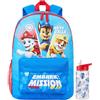 Get Trend Paw Patrol Grande Zaino Bambino con Borraccia 500ml, 43 cm Zaino Scuola e Tempo Libero, Scuola, Sport e Viaggio, Regalo Bambini (Multi Paw Patrol)