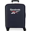 Reebok Roxbury Cabin Valigia Blu 40x55x20 cm ABS Rigido Lucchetto TSA Integrato 38.4L 2 kg 4 Doppie Ruote Bagaglio A Mano