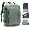 kibachev Zaino EasyJet 45x36x20 Sottovuoto Con Pompa Verde Zaino da Viaggio Aereo Bagaglio a Mano EasyJet 45x36x20 Con Sottovuoto Incorporato Grande Zaini Donna Uomo