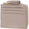 Coccinelle Pelle porta carte di credito Tassel Credit Card Holder Rosette beige
