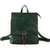 Kiepoar Zaino Pelle per Donna Uomo, Zainetto Porta PC 14" Convertibile in Borsa a Spalla Antifurto Vintage Casual, Backpack Elegante Multifunzione per Università Lavoro Scuola Viaggio