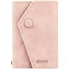 TECHMADE ETRES Portafoglio Magnetico ICON Easy - Compatibile con iPhone 17/16/15/14/13/12 - Protezione RFID, in PU Leather - 2 Slot Carte + Tasca Contanti - Compatto, Unisex, Antiscivolo (botton rosa)