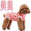 PLUSHCEWT Tuta per il recupero del cane, tuta per il recupero dopo l'intervento chirurgico, per cani maschi/femmine, anti-leccare per cuccioli, gilet chirurgico alternativo a cono per animali domestici
