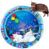 Generico Tappetino per Gatti - Interattivo Ispessito per Animali Domestici,con Pesci Galleggianti per Cuccioli Gatti | per Soggiorno Camera Balcone Giardino Cortile Terrazza Piscina Viaggio