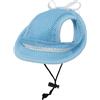 CAPASTEC Cappello Da Sole Per Cane Blu 1 Pezzo Visiera Regolabile