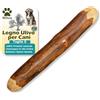 Stilux® Osso in legno d'ulivo per cani fino a 10 kg, taglia S, giocattolo da masticare per cane, masticativo 100% naturale bagnato in olio d'oliva, ideale per l'igiene dentale