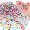 ENUTROF Perle e Ciottoli in Vetro Ciottoli di Vetro Gemme Pietre Decorative Pietre Colorate ca.200g 6.5mm per Matrimoni Fai da Te Decorazione Acquario Vasi Decorazione Ciotole da Giardino (Colore J)