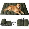 Libershine Materassino Cane da Viaggio 110x68cm, Cuccia Cane Lavabile Impermeabile e Antiscivolo, Coperta Outdoor Pieghevole, Cuccia Esterno per Viaggi, Campeggio, Bagagliaio Auto e Picnic (Verde)