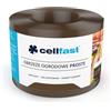 Cellfast Bordo Giardino Dritto Diverse Lunghezze e Colori (20cm x 9m, Marrone)