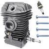 Hippotech Motore Cilindro Pistone Motore Motore Albero Motore per Motosega Stihl 023 025 MS230 MS250