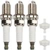 ZAMDOE RC12YC Candela per 491055 491055S 491055T 805015 72347 RC12YX 759-3336 per Parti Motore MTD per Tosaerba Trattorini Generatore Idropulitrice