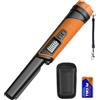 DR.ÖTEK Metal Detector Pinpointer, IP68 Completamente Impermeabile, Pinpointer Portatile con Schermo LCD, Innovativa Funzione di Cancellazione delle Interferenze, Maggiore Sensibilità, 3 Modalità