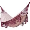 LA SIESTA Bossanova Bordeaux - Amaca Classica Kingsize in Cotone Biologico