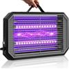 Loowoko Lampada Antizanzare 4200V,Antizanzare Elettrico UV doppio LED efficiente,Griglia di sicurezza per bambini e animali,Facile da pulire,Senza sostanze chimiche,Cavo 1,3 m,per interni&aree esterne coperte