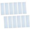 NUOBESTY Washi Tape Organizer Board 50 pezzi plastica blu 5 x 15 cm angoli arrotondati dispenser leggero nastro adesivo fai da te scrapbooking bambini