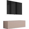 3E 3xE living.com Mobile TV - caramello - 100 x 34 x 32 cm - Stile moderno