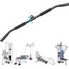 GSXLZ Sbarra Trazioni 39.4 '' LAT Pull Down Bar 360 Girevole Fitness Grip for Sistema di pulegge Palestra LAT Pulldown Maniglia Allegati for Palestra Cavo Macchina