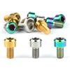 ReachMall TC4 Lega M6x10mm V Freno Viti Oro PVD Rivestimento M5 Presa Esagonale Resistenza Ad Alta Resistenza all'Ossidazione Per C Fissaggio Morsetto