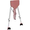 Halearo Divaricatore per gambe regolabile per balletto, cheerleader, danza, ginnastica, struttura in acciaio e schiuma (verde)