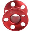 Hidyliu Mulinello con Bobina da Dito Durevole Design Compatto per attività Subacquee di Apnea Lega di Alluminio 58 G (Rossa)