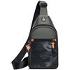 DASJKDI Borsa da petto impermeabile uomo for cellulare, borsa for documenti, for riporre, sport all'aria aperta e tempo libero per escursioni(Black)