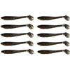Pescasubito.com Heron Crime Shad 10Pz Flah Marrone 4.50Cm Pesca Spinning Spigola Luccio Perca Esca Artificiale