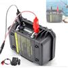 HSSYTZOUL Verricello Elettrico 12 V - 14,8 V con Batteria al Litio da 20 Ah - 50 Ah, Mulinello da Pesca con Indicatore di Carica E Caricabatterie, Batteria per Canna da Pesca,14.8v,20AH