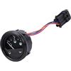 Asixxsix Misuratore di Carburante della Batteria del Carrello da Golfs, 610191 F-1/2-E Misuratore di Indicatore dello Stato di Carica del Carburante del Carrello da Golfs per Veicoli