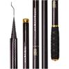 ZHAOQIN Canna Da Pesca Canna Da Pesca 3.6M 4.5M 5.4M 6.30M 7.2M Viaggio Portatile for Flusso D'acqua Dolce for Carpa(1.8 m)