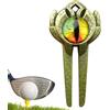 Generic Strumenti di recupero divot Golf | Strumento 3D in lega forte e compatto - Strumenti per ripristinare i di pitch,Per Principianti Famiglia Uomo Donna Manutenzione Esercizio Torneo