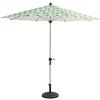 Generic CMBSSTFC Ombrelloni da 9' Ombrellone da Spiaggia, Patio, Piscina, Tavolo da Giardino, con 8 Stecche robuste e palo in Alluminio