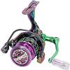 Halearo Mulinello da Pesca Mulinello da Spinning Compatto Leggero 13 + 1BB per la Pesca in Acqua Dolce e Salata Materiale in Carbonio da 250 G (2000M)